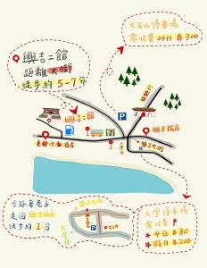 an illustration of a diagram of a plant at Xing Ji Hotel in Kenting +16 photos