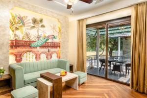 Istumisnurk majutusasutuses Savitri Resort