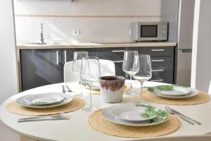 Η κουζίνα ή μικρή κουζίνα στο New! comfortable apartment with easy access +5 φωτογραφίες