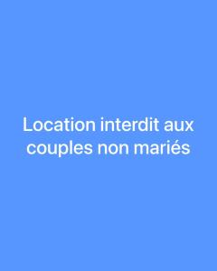 a blue background with a text overlay that reads location inferior audit complains nor markets at Joli appartement avec parking et ascenseur -El jadida in El Jadida