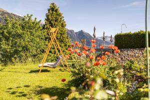 Zahrada ubytování Hotel Garni Alpes