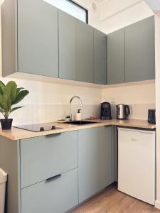 Η κουζίνα ή μικρή κουζίνα στο Studio Mezzanine Cozy - 4 pers - Gare & Centre