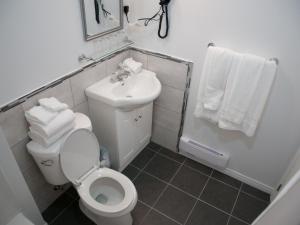 A bathroom at Hotel Le Plaza