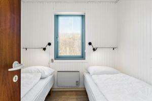 Postel nebo postele na pokoji v ubytování 828-Thisted-Orredvej-13
