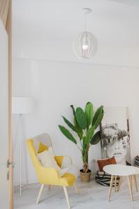 Χώρος καθιστικού στο City Center Accomodation - 101