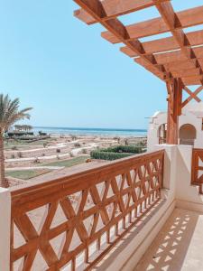 Balkón nebo terasa v ubytování Logement entier villa Marsa Alam, Égypte + 12 fotografií