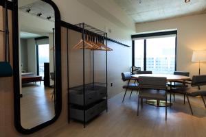 Posezení v ubytování Moxy Miami Wynwood