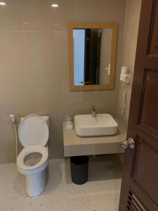Ένα μπάνιο στο Avana Villa Harau