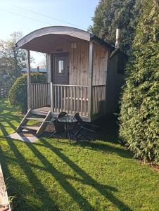 Zahrada ubytování Lucker mill shepherds huts