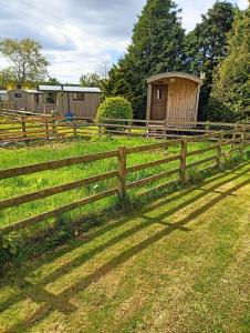 Zahrada ubytování Lucker mill shepherds huts