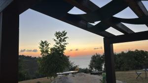 a view of the ocean from a house at David in Cefalù