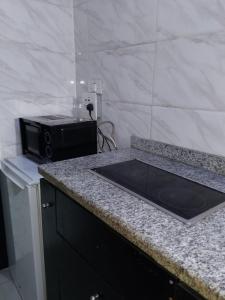 Kuchyň nebo kuchyňský kout v ubytování G-pinnacle Hotel