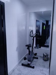 Fitness centrum a/nebo fitness zařízení v ubytování G-pinnacle Hotel