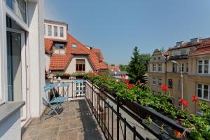 Balkon lub taras w obiekcie Imperial Apartments - Galeria