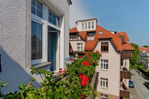 Budynek, w którym mieści się apartament