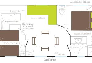 Gambar di galeri bagi Mobil Home 2 chambres di Sciez