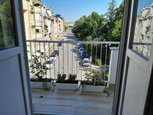 En balkon eller terrasse på Bulevar