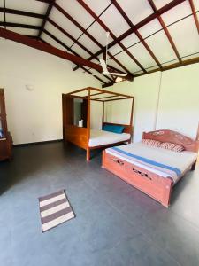 Postel nebo postele na pokoji v ubytování southern grace apartment + 7 fotografií