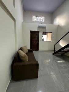 Ruang duduk di Hollywood Lofts alojamiento