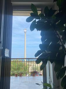a view of the washington monument from a window at Casa del mare in Cupra Marittima