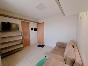 Μια τηλεόραση ή/και κέντρο ψυχαγωγίας στο Flat em frente Flamboyant Shopping