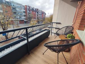 Μπαλκόνι ή βεράντα στο Apartman Eva