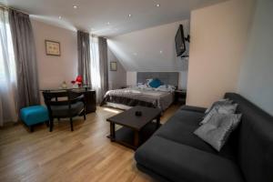 Χώρος καθιστικού στο Apartmani Milinkovic