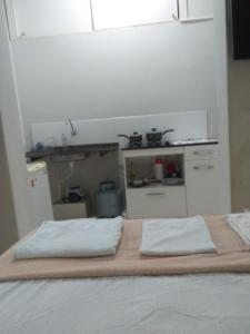 Dapur atau dapur kecil di Ubá Flat 101