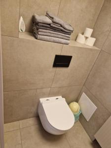 Ένα μπάνιο στο Apartament u Zuzi