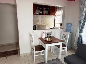 Kuchyň nebo kuchyňský kout v ubytování Sky homes