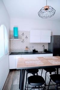 Kuchyň nebo kuchyňský kout v ubytování Casa Poblado + 7 fotografií