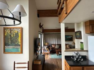 a kitchen and living room in a house at Rr-edgewater09 in June Lake