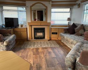 Posezení v ubytování 19 Gannet Grove Haven Flambourgh Bridlington East Coast