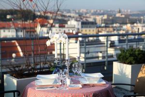 Balkón alebo terasa v ubytovaní Ibis Praha Old Town