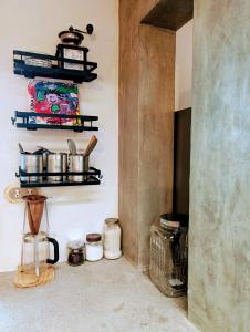 Η κουζίνα ή μικρή κουζίνα στο Don Jiménez Guesthouse