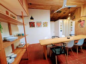 Η κουζίνα ή μικρή κουζίνα στο Don Jiménez Guesthouse
