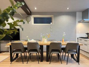 Køkken eller tekøkken på nestay villa tokyo nippori