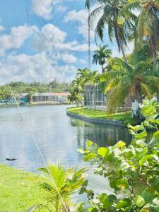 Afbeelding uit fotogalerij van 4bdrm Waterfront salt water Pool home with Outdoor theater Game Rm Make up vanities in every room Perfect for Game days and concerts trips to Miami Hard rock stadium and hotel 15 mins away in Miramar