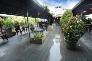 Hotel Mayo餐厅或其他用餐的地方