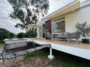 Μπαλκόνι ή βεράντα στο Azvlik, Eco Cabaña Vista Mombacho +9 φωτογραφίες