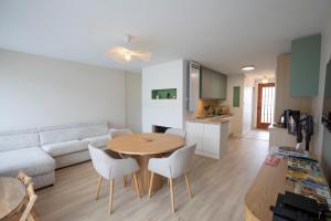 Kuchyň nebo kuchyňský kout v ubytování Appartement La Dole et Sens Au pied des pistes