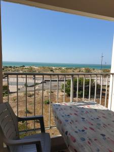 Μπαλκόνι ή βεράντα στο Appartement avec vue sur la mer - 3491