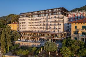 an aerial view of a hotel with a large building at Amadria Park Grand Hotel 4 Opatijska Cvijeta in Opatija