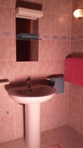 Vannituba majutusasutuses Villa Mateja