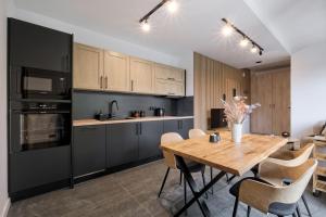 Η κουζίνα ή μικρή κουζίνα στο Odkryj-Bialke Apartamenty Małe Białczańskie