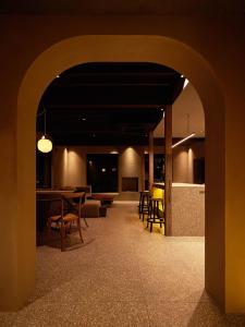 a room with chairs and a table and a dining room at N3 ATAMI-Forest- in Atami +25 photos