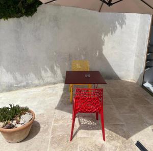 Kawasan patio atau luaran di C’est là qu’il faut venir cet été