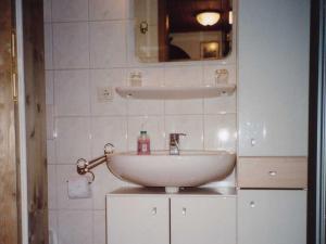 Ένα μπάνιο στο Feriewohnung Hirtenhaus