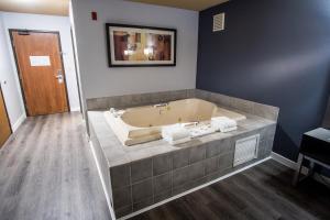 Koupelna v ubytování Coratel Inn and Suites By Jasper Eagan ST Paul Airport & Mall of America
