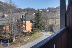 a view from the balcony of a house at Appart Tallas Pieds Des Pistes in Ancelle